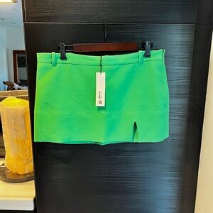 Zara Green Mini Skirt